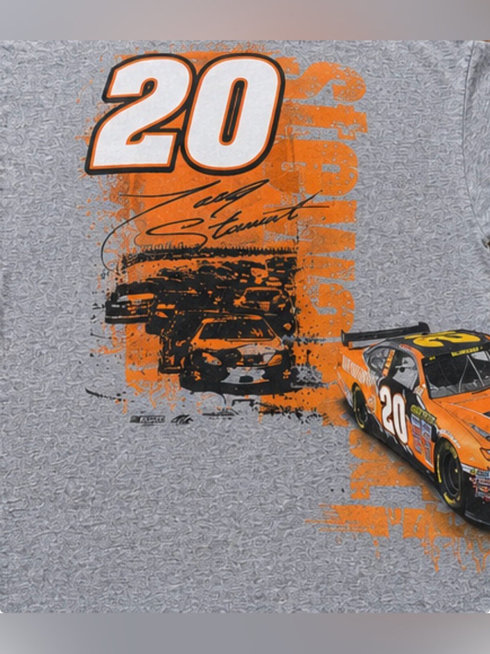 Tony Stewart #20 Home Depot NASCAR Winnerâs Circle Double-Sided Graphic T 2XL - Picture 4 of 8
